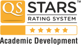 QS Stars Rating System recognition for academic development