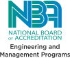 NBA accreditation for engineering and management programmes