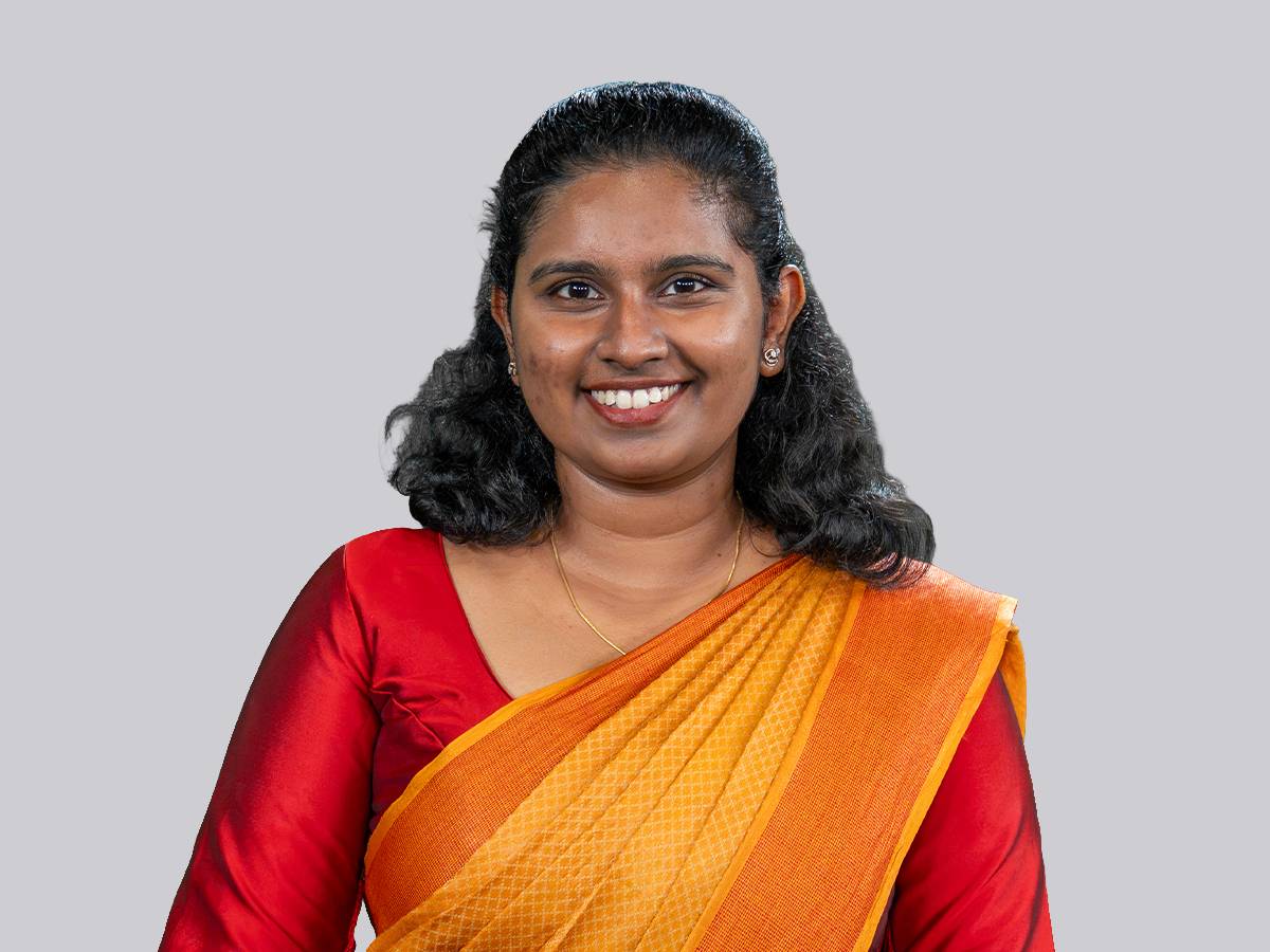 Ms. Aparna Suresh, M.Tech., Assistant Professor, Division of Artificial Intelligence and Machine Learning