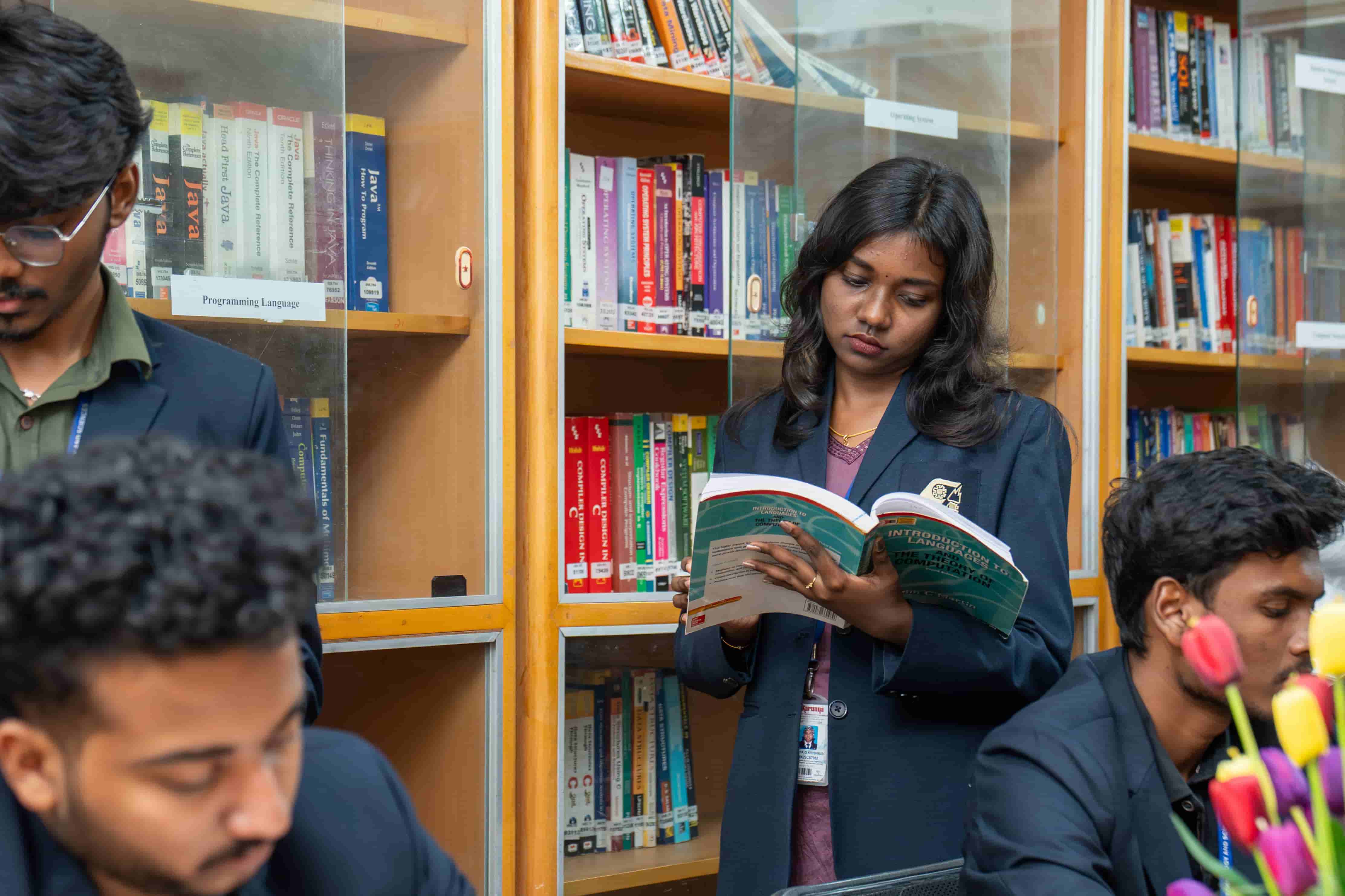 Students on campus