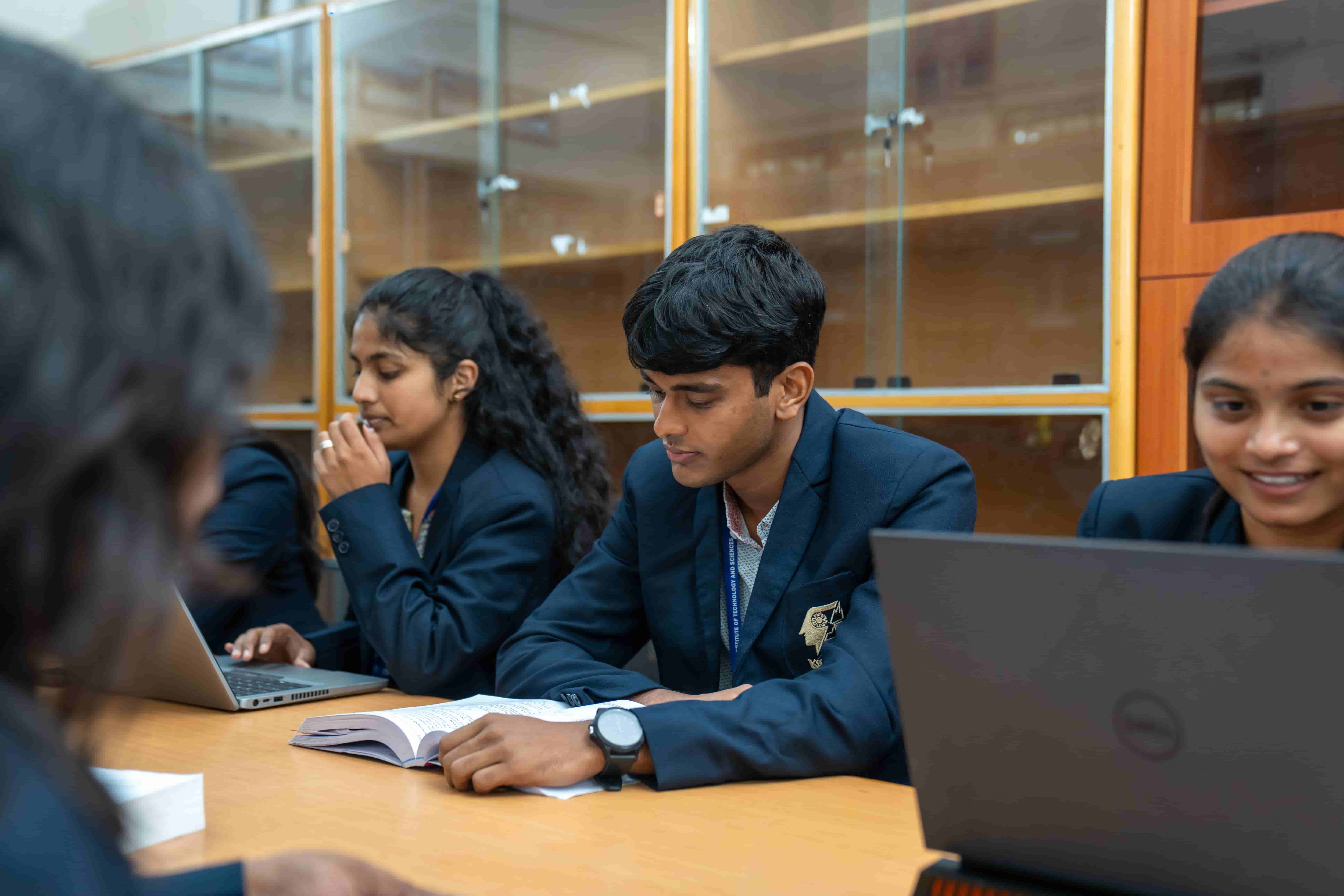 Students in corridor
