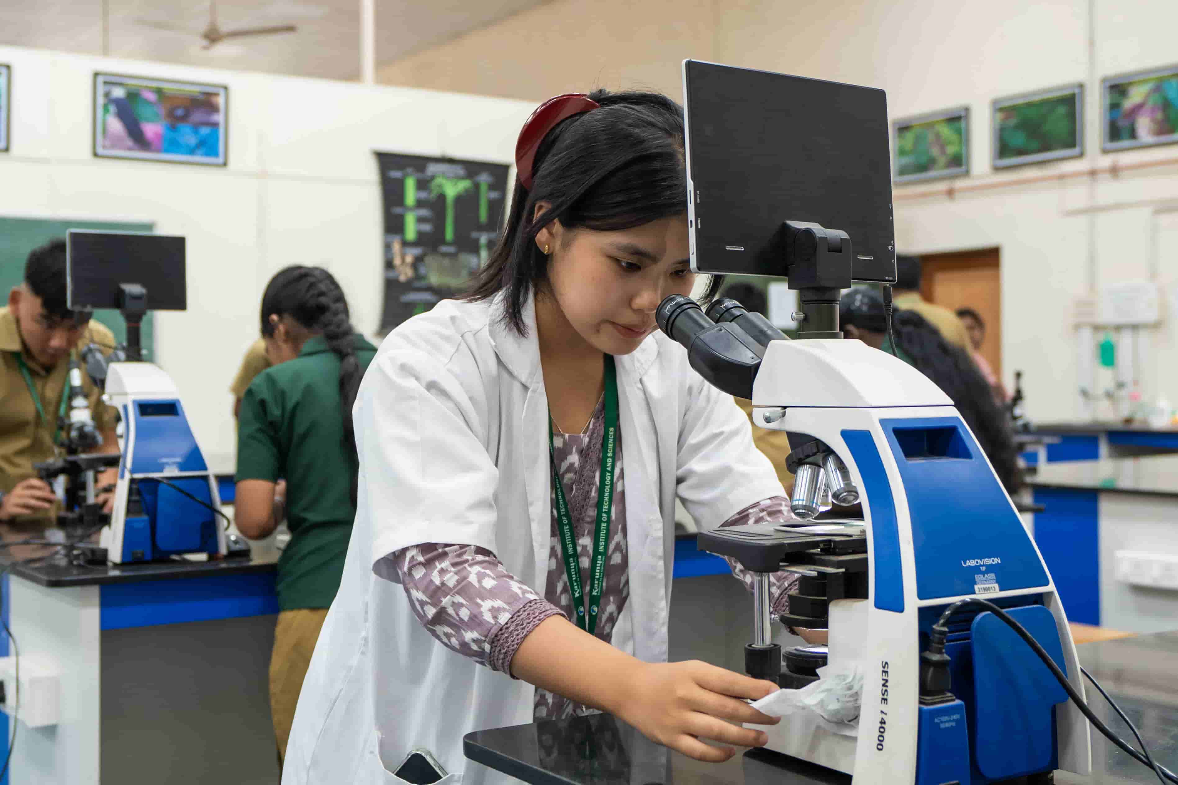 Agricultural research in progress