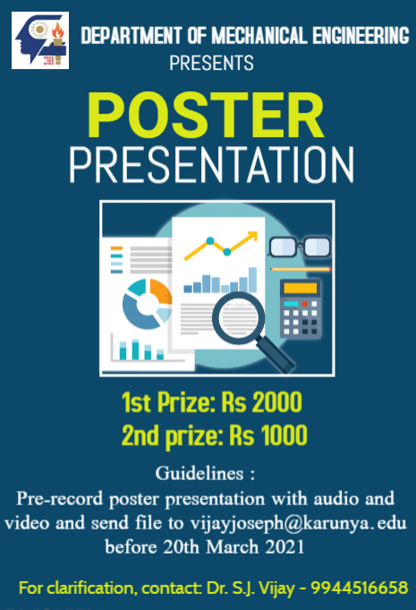 what is poster presentation competition