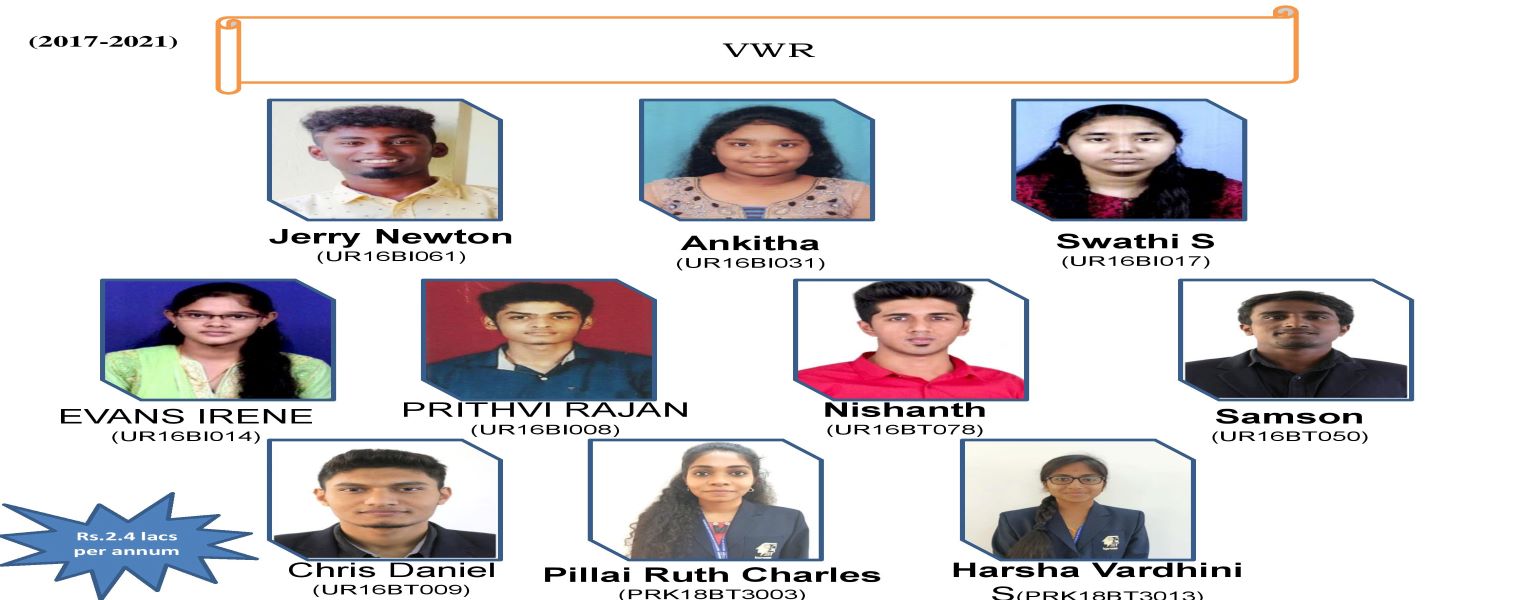 Biotechnology Alumni Slider